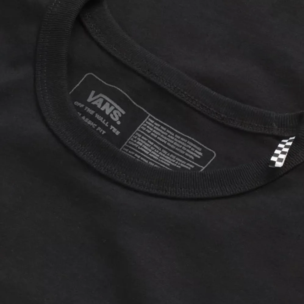 T-Shirt Vans Off The Wall Logo Back - Black - men´s