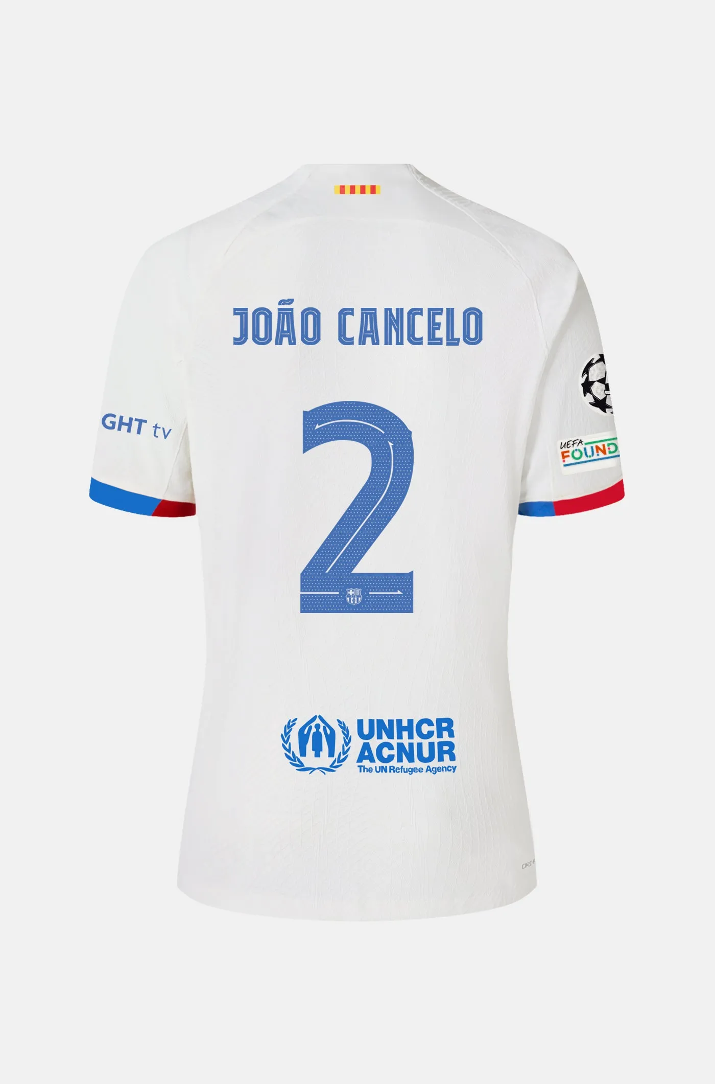 UCL FC Barcelona away shirt 23/24 - Junior - JOO CANCELO