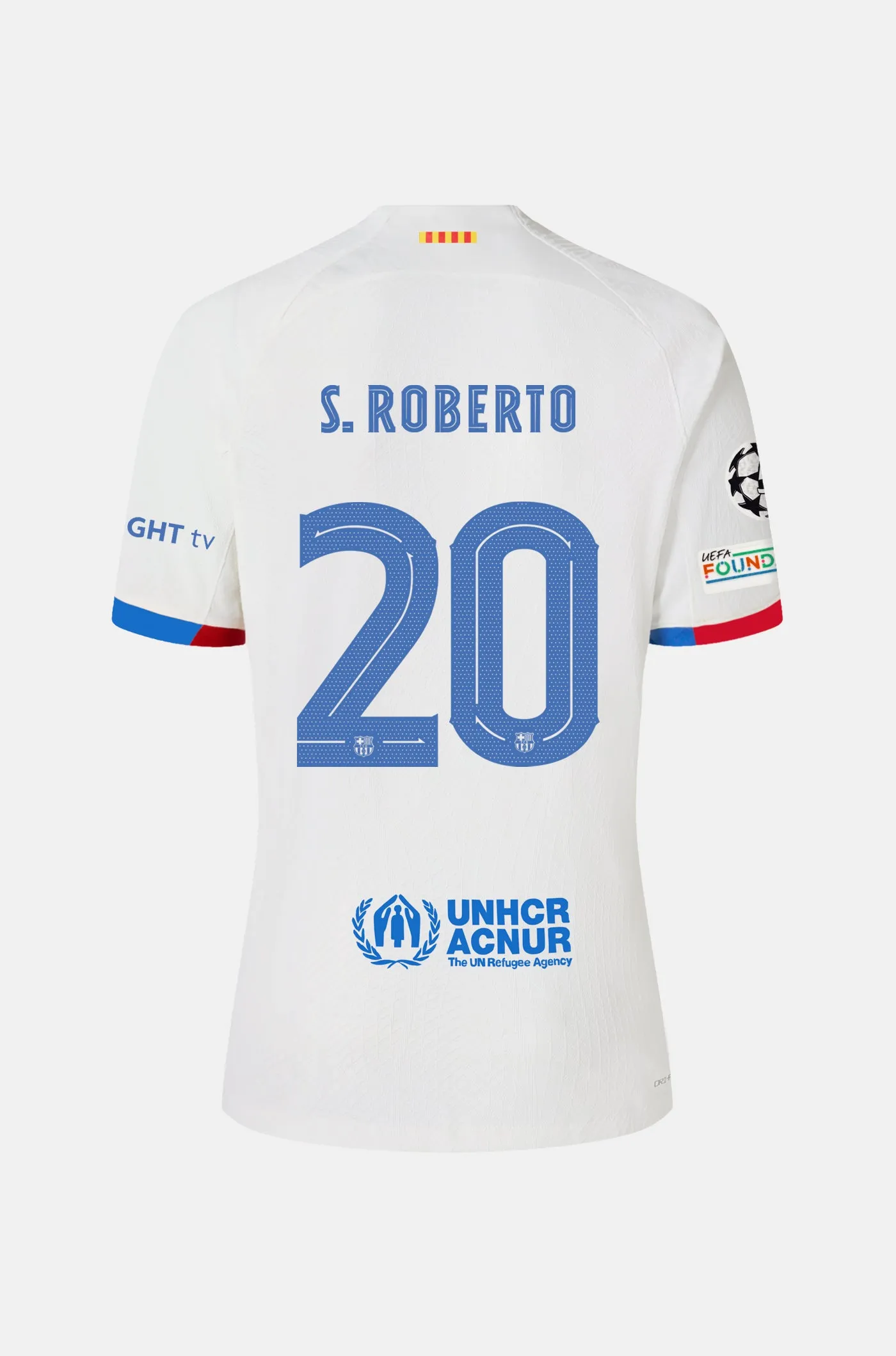 UCL FC Barcelona away shirt 23/24 - Junior - S. ROBERTO