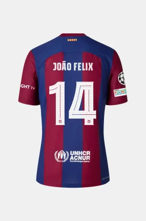 UCL FC Barcelona home shirt 23/24 - Junior - JOO FELIX