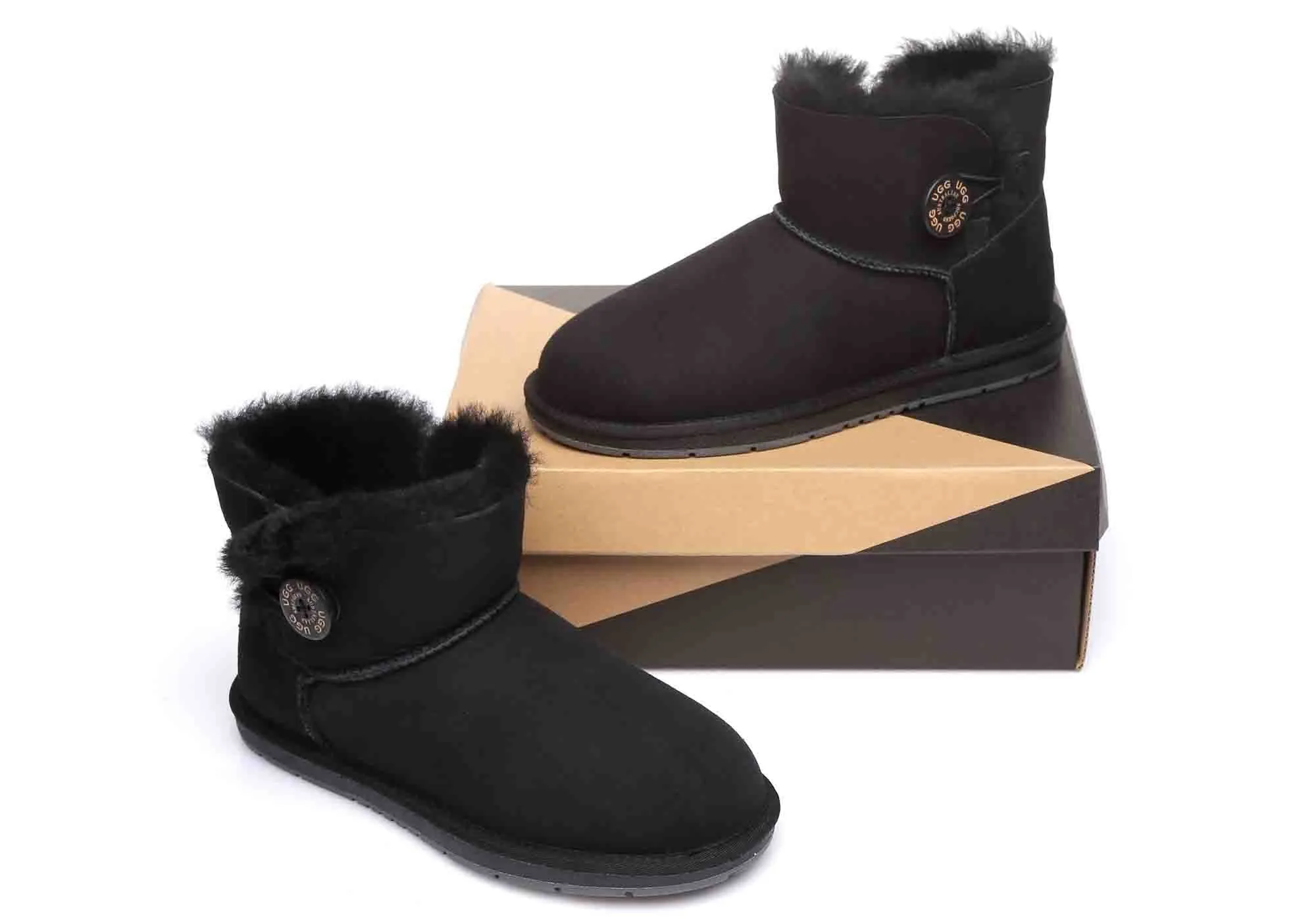 UGG Australian Shepherd Unisex Mini Button Ugg Boots