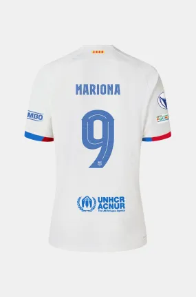 UWCL FC Barcelona away shirt 23/24 Player's Edition - MARIONA