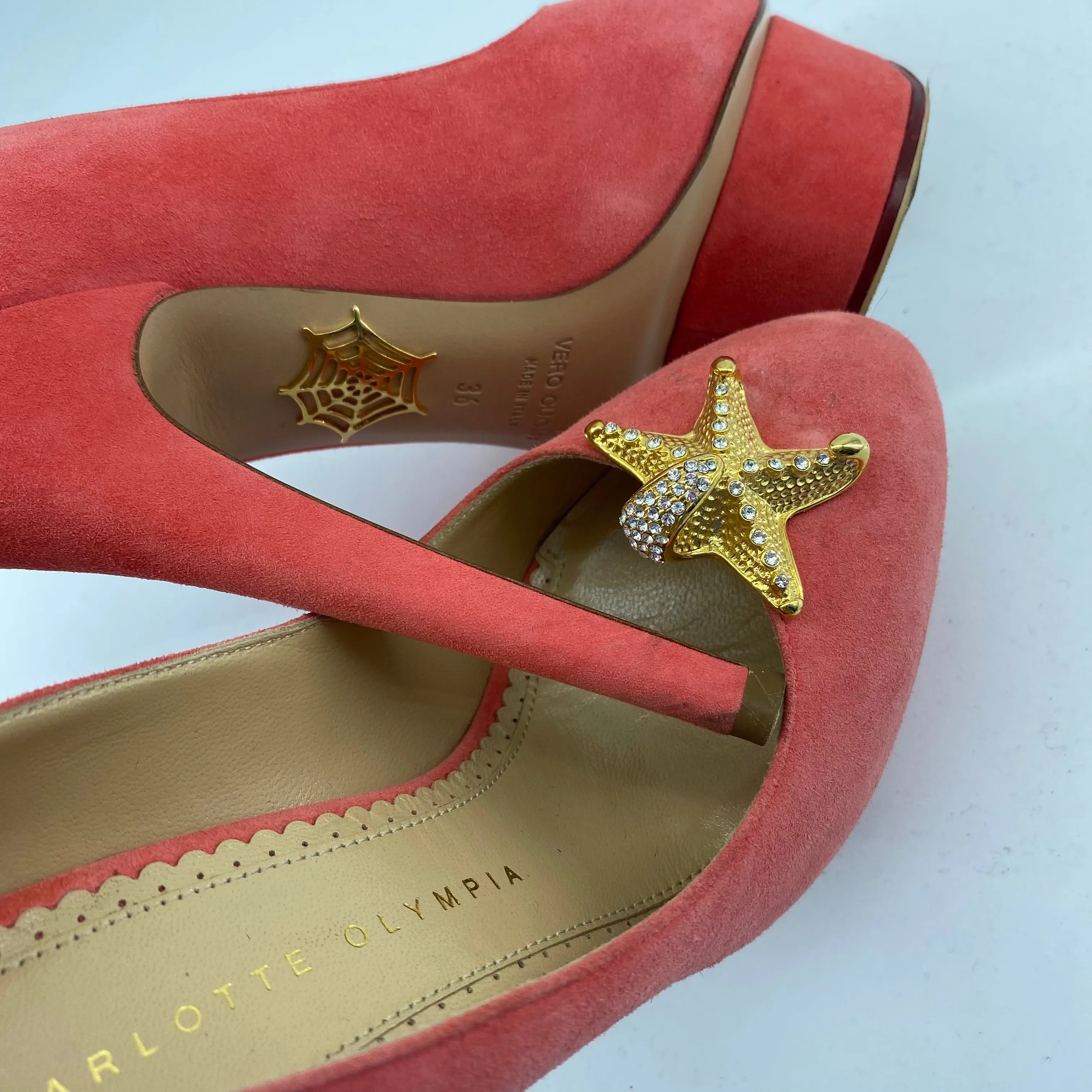 Vero Cuoio sea star high heels