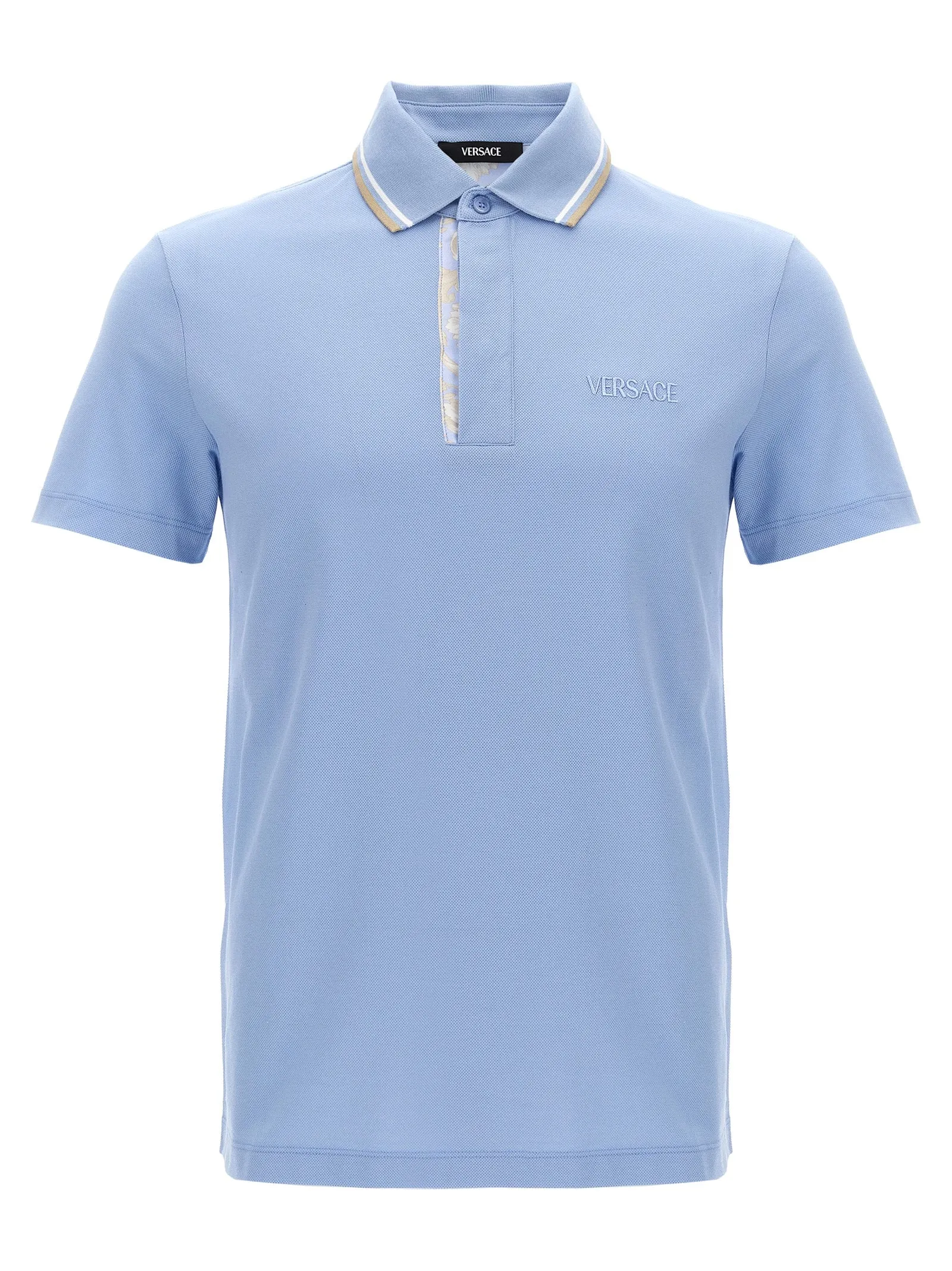 Versace 'Barocco' Polo Shirt