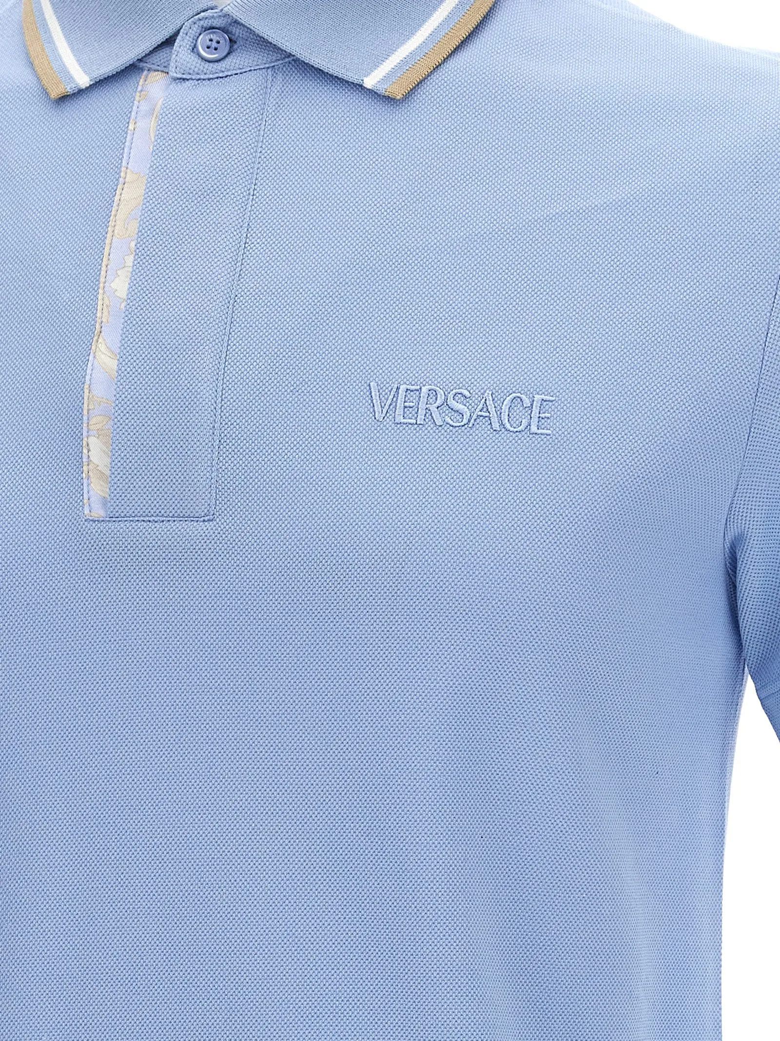 Versace 'Barocco' Polo Shirt