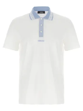 Versace 'Greca' Polo Shirt