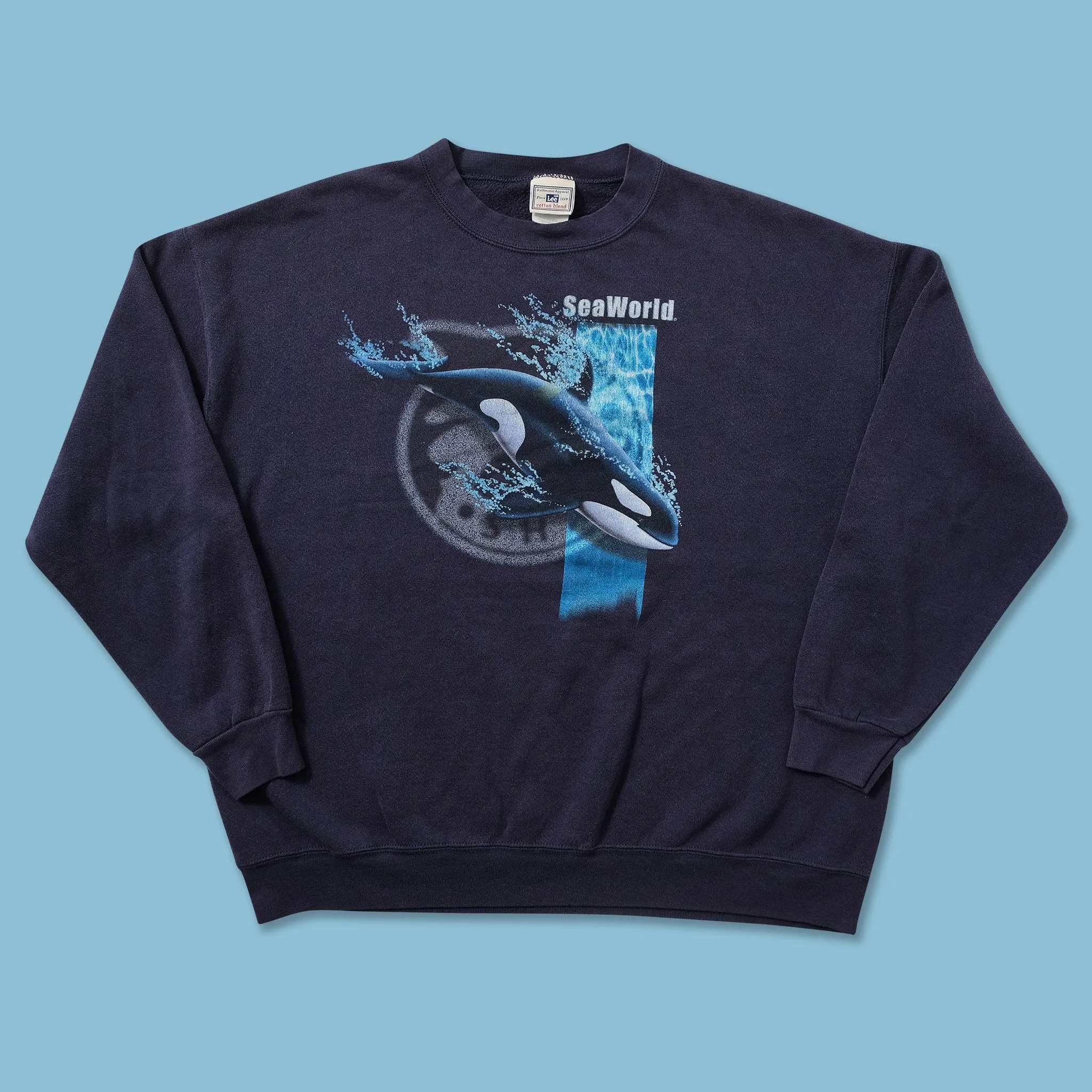 Vintage Sea World Sweater XLarge