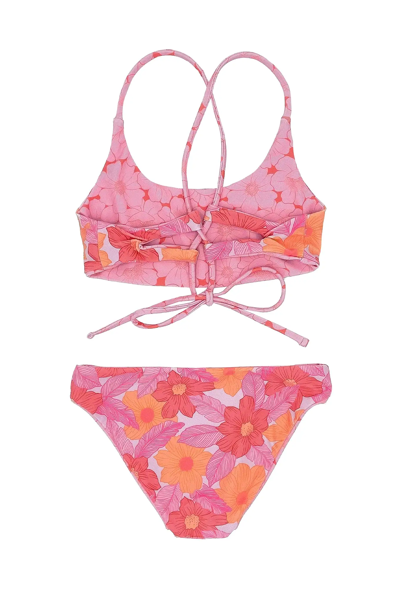 Waverly Reversible Bikini - Pink Floral