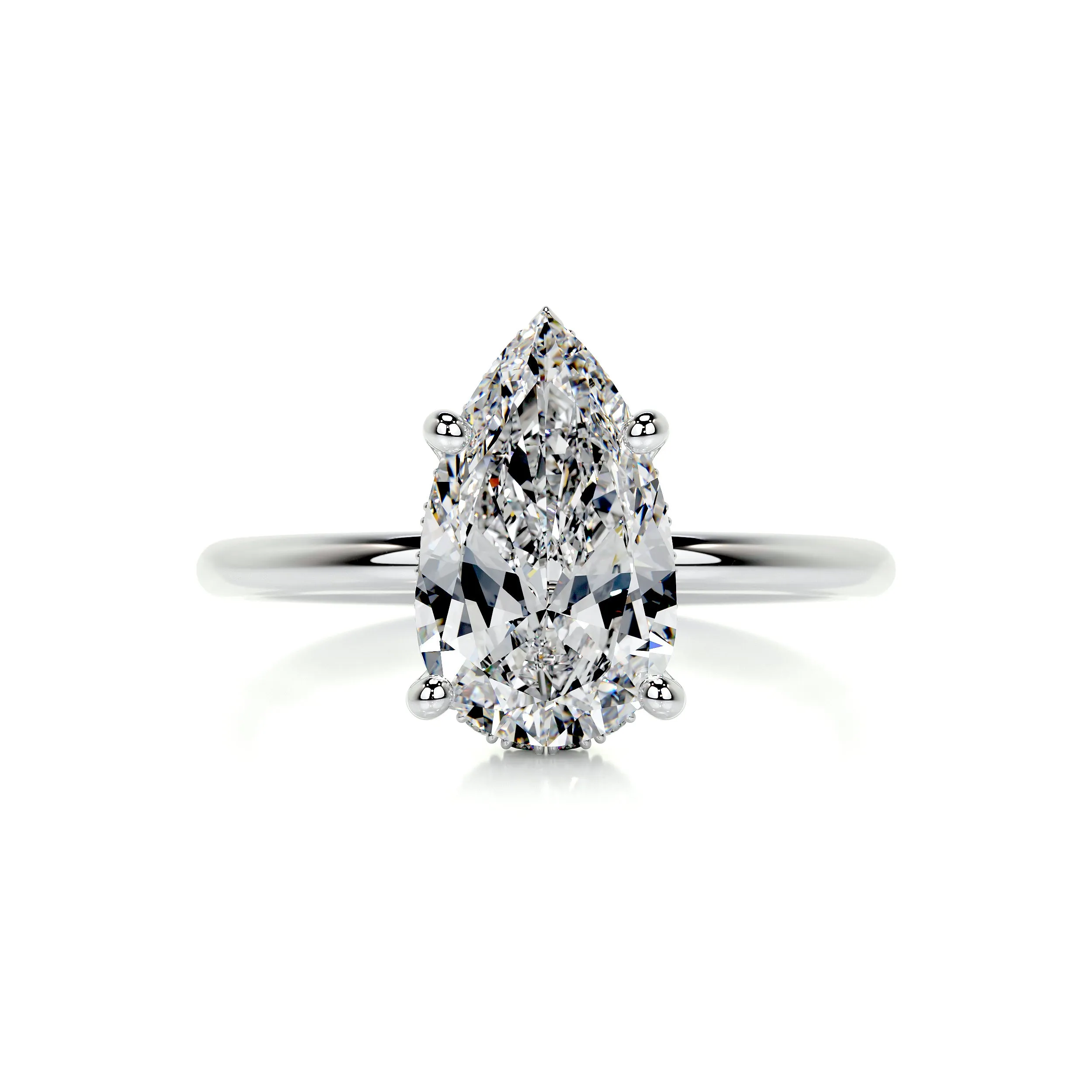 Willow Diamond Engagement Ring -Platinum