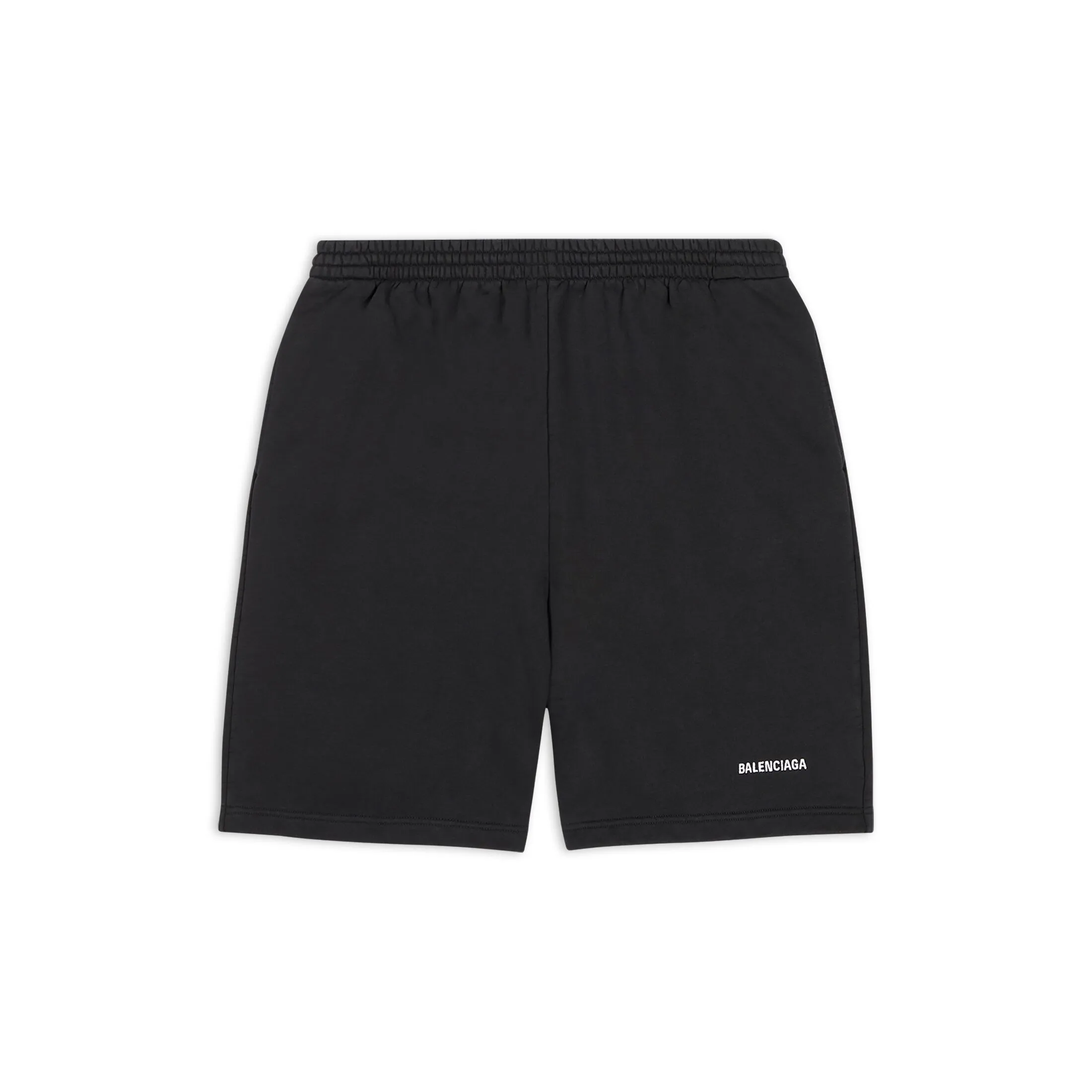 WOMEN’S BALENCIAGA SWEAT SHORTS IN BLACK