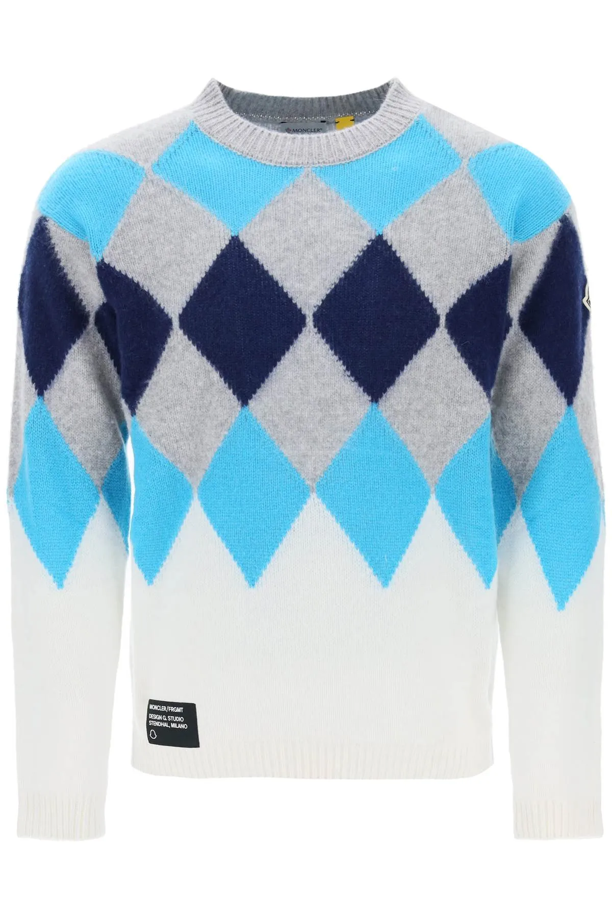 Wool And Cashmere Argyle Sweater